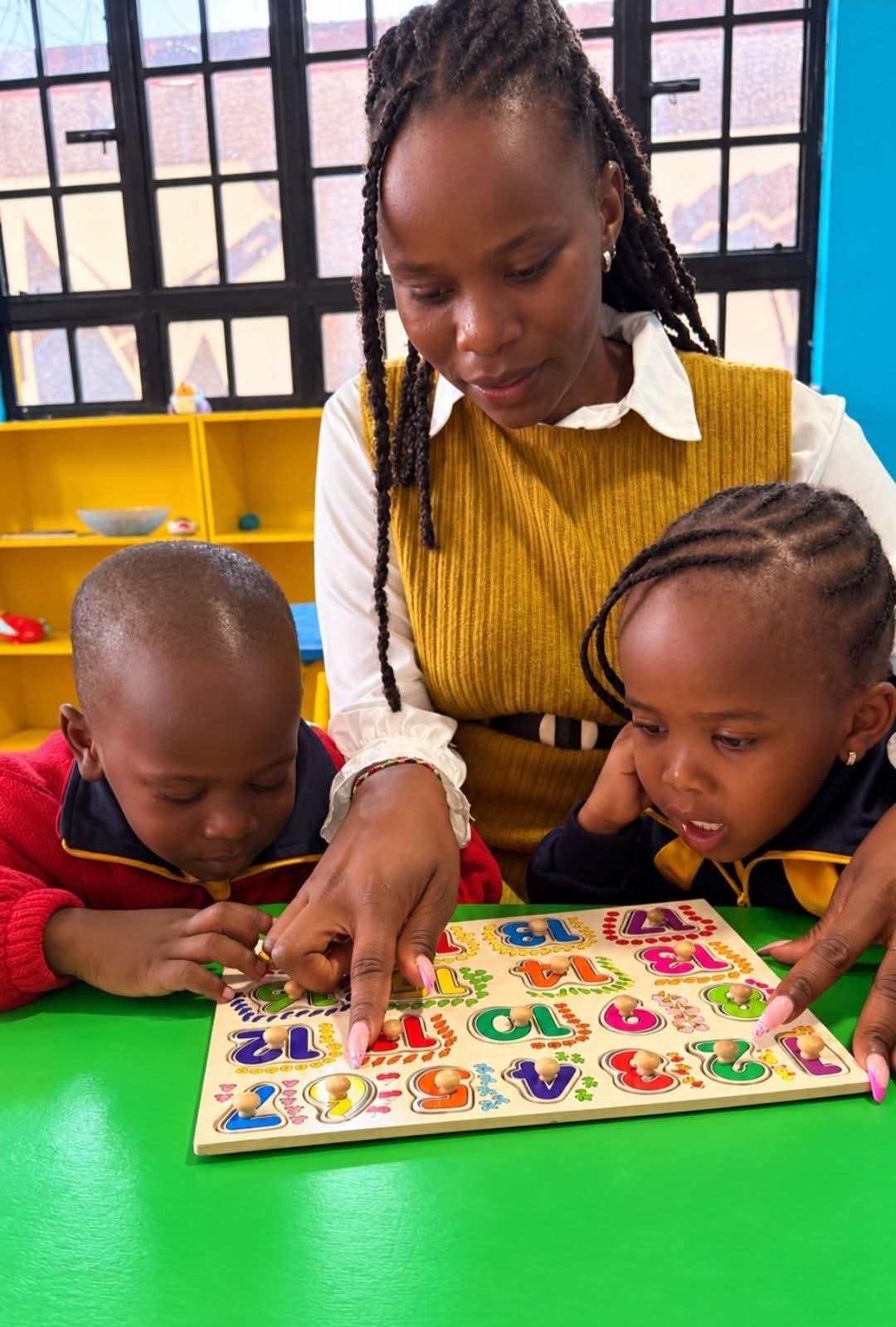 Children taking part in a school activity